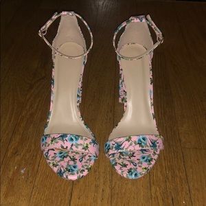 Cute Floral Heels